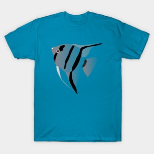 a grey angelfish T-Shirt